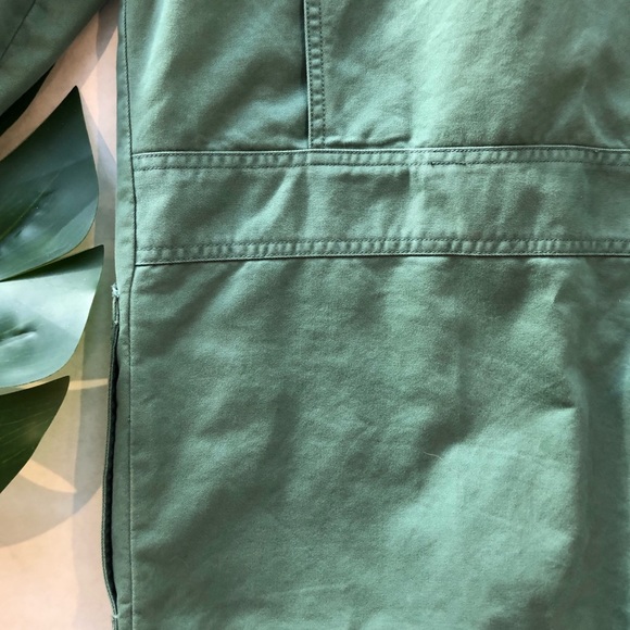 J. Crew Barn Coat Green Size Small EUC - Picture 7 of 7